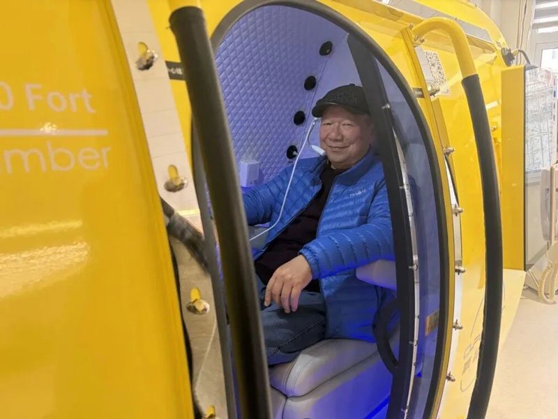 上海宝邦Macy-Pan家用高压氧舱体验现场