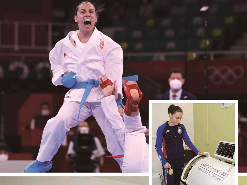 一台家用高压氧舱如何陪练出一位塞尔维亚空手道奥运冠军